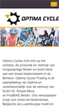 Mobile Screenshot of optima-cycles.nl